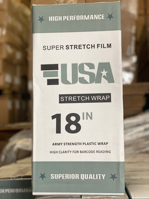 600 Ft. x 18" x 80 Stretch Film (1 ROLL)