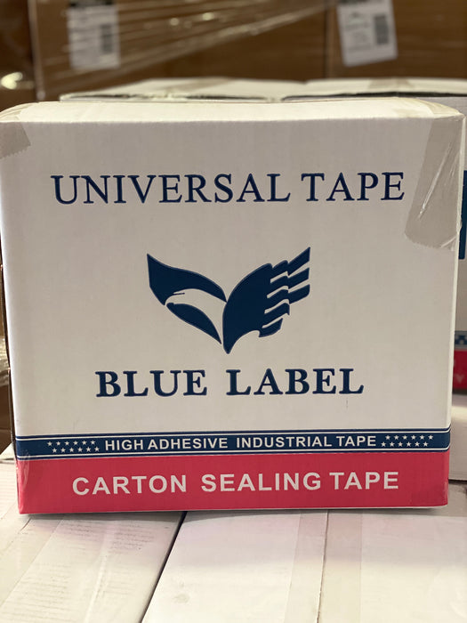 3" Carton Sealing Tape (Clear/Tan) - 90 Yards 1.9 Mil, 24 Rolls Per Box