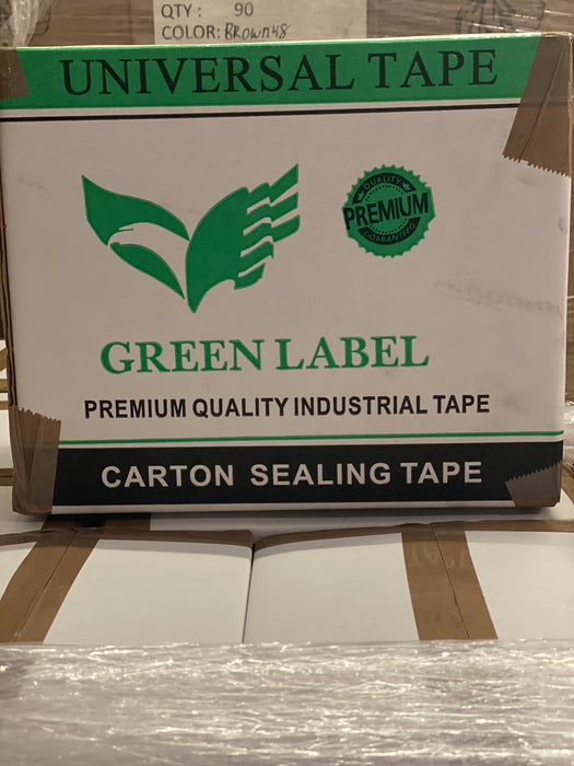 3" Carton Sealing Tape (Clear/Tan) - 110 Yards 2.2 Mil, 36 Rolls Per Box