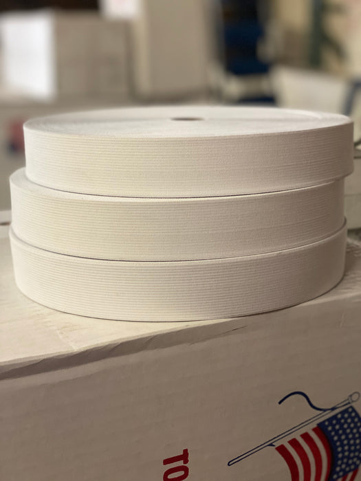 2" Knitted Elastic, 50 Yards/Roll ($17.00) - 16 Rolls Package Deal